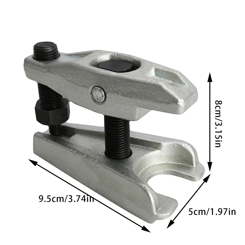 Ball Joint Separator 19mm Adjustable Car Ball Joint Puller Removal Tool Automoitve Steering System Tools Car Disassembly Tool