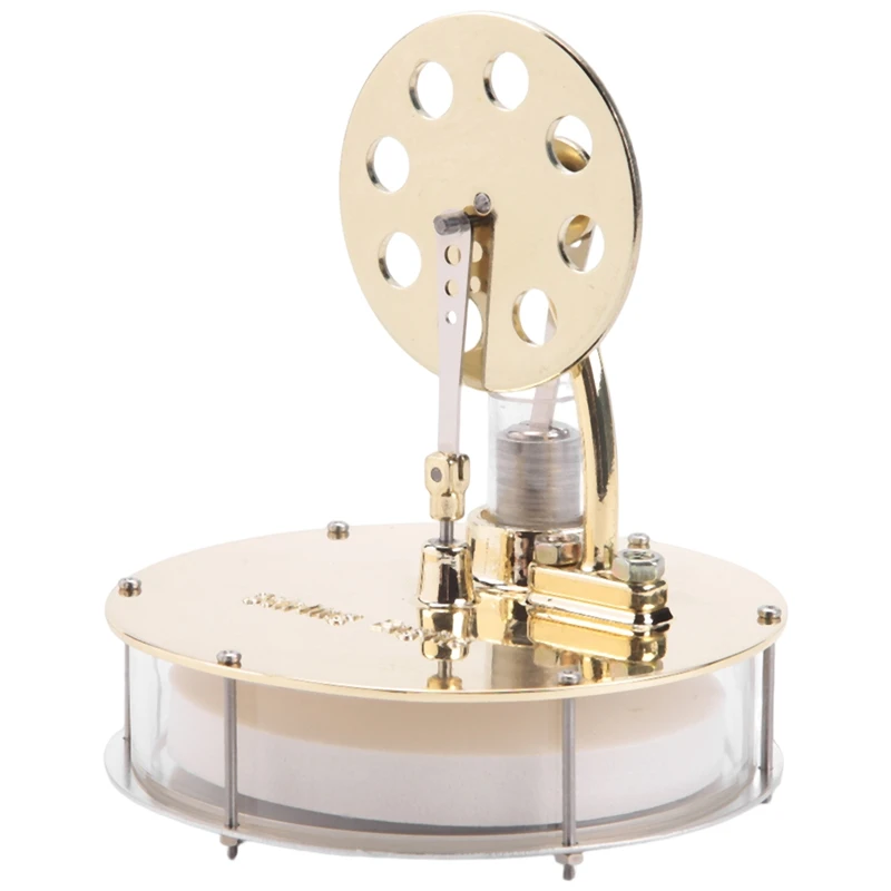 Lage Temperatuur Stirling Motor Model Stoomkracht Wetenschap Om Fysieke Experiment Speelgoed Modelversieringen Te Maken