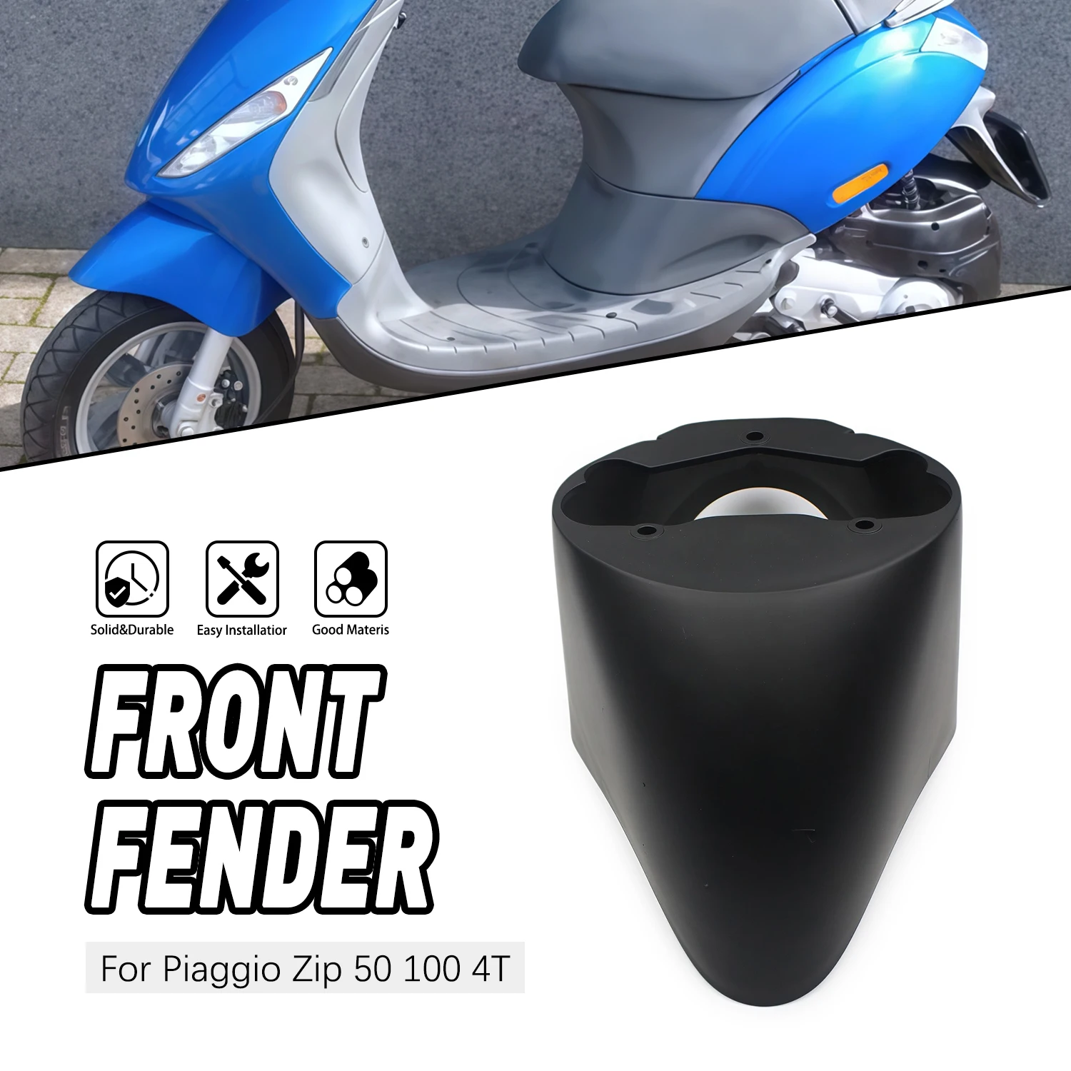 

Front Fender Splash Guard 65152800 For Piaggio Zip 50 100 4T 65152800