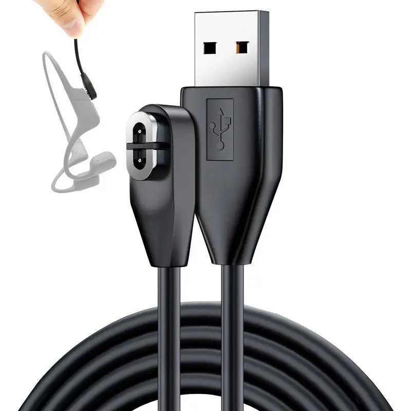 Professional USB Charging Cable For AfterShokz Aeropex AS800/S803/S810 Wireless Blue Tooth Compatible Headphone Power Supply