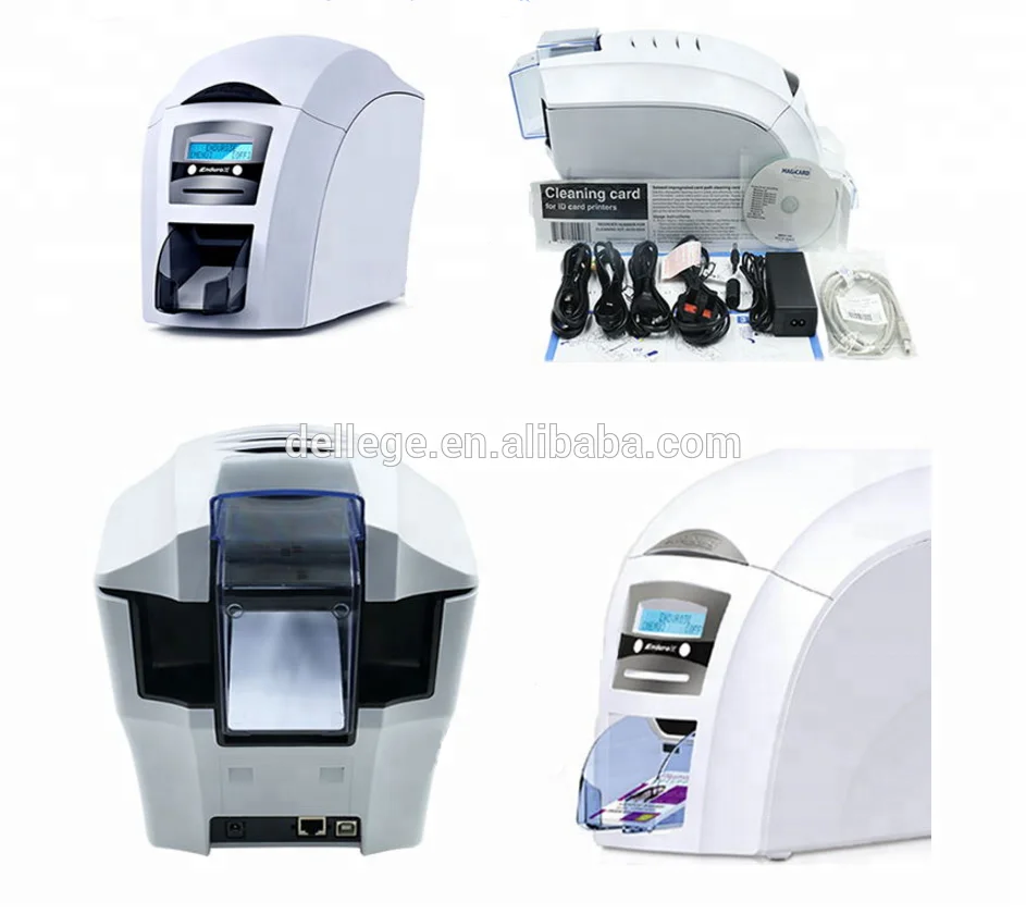 High performance reliable Cheap Magicard Enduro 3e PVC ID card printer single side printer dual side printer