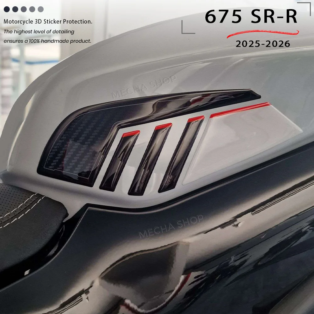 

Наклейка-защита на бак мотоцикла 675SRR для CFMOTO 675, водонепроницаемая 3D-резиновая наклейка, 2025-2026