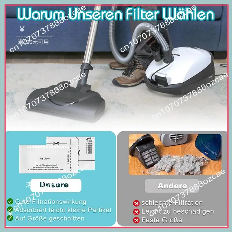 Filtros de proteção do motor A26P Conjunto de filtros de aspirador de pó para peças completas de acessórios C1/2/3