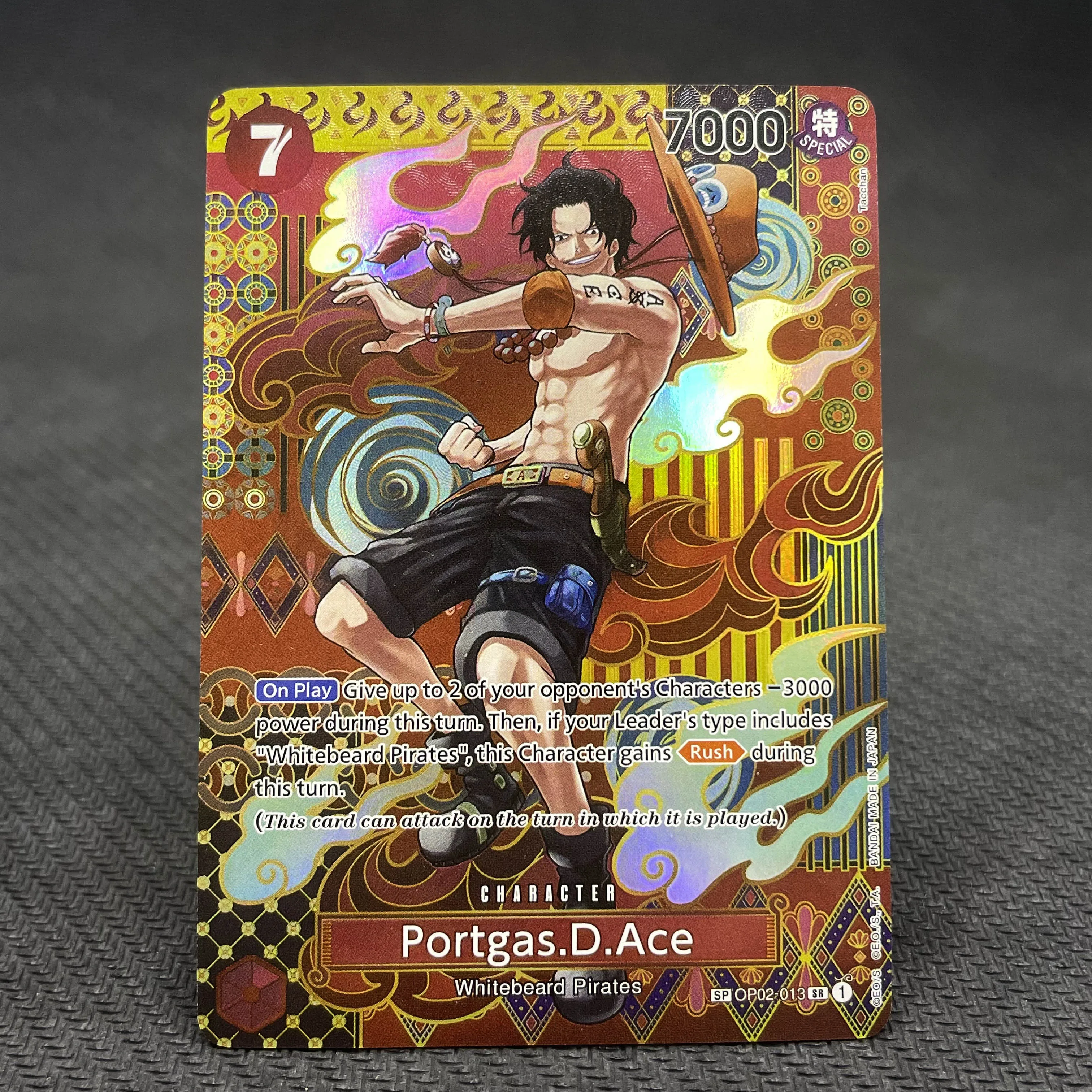 PROXY One Piece Card Foil Card Zoro Sanji Luffy Dragon ACE Silver