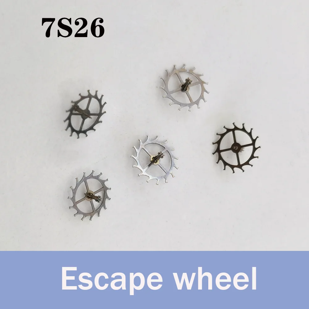 Watch Accessories Escape Wheel Suitable for 7S26 Movement Horse Wheel Mechanical Watch Parts Escaping Wheel
