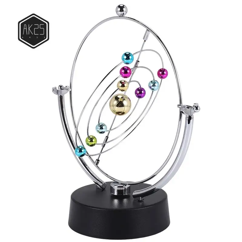 

AK25-Kinetic Art Asteroid - Electronic Perpetual Motion Desk Toy Home Decoration