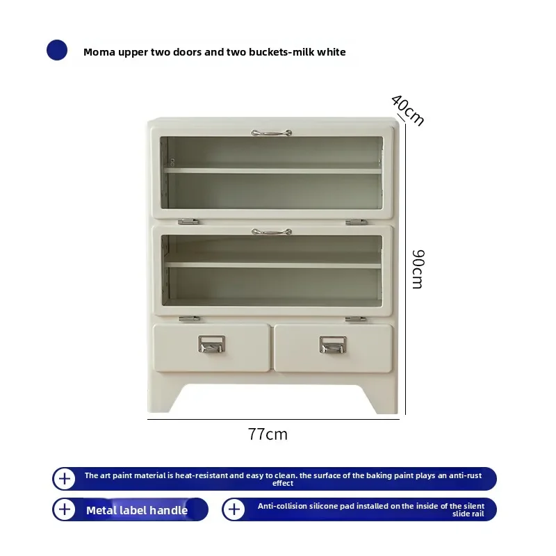 خزانة معدنية قديمة، خزانة حديدية، درج غرفة المعيشة المنزلية، خزانة عرض زجاجية #6