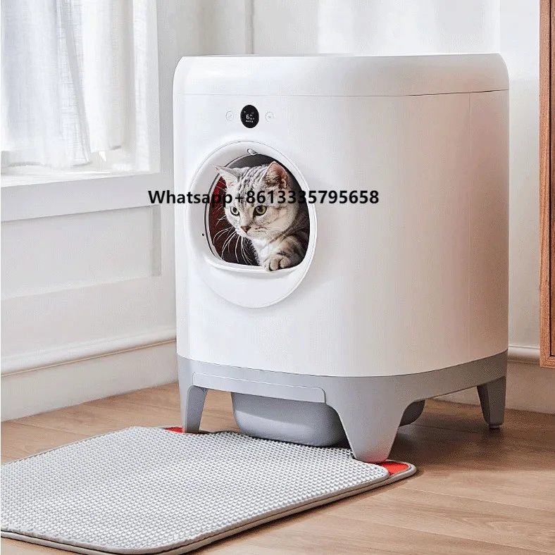 

Home Use Pet Toilet Wifi App Control Smart Cat Box Automatic Cat Box