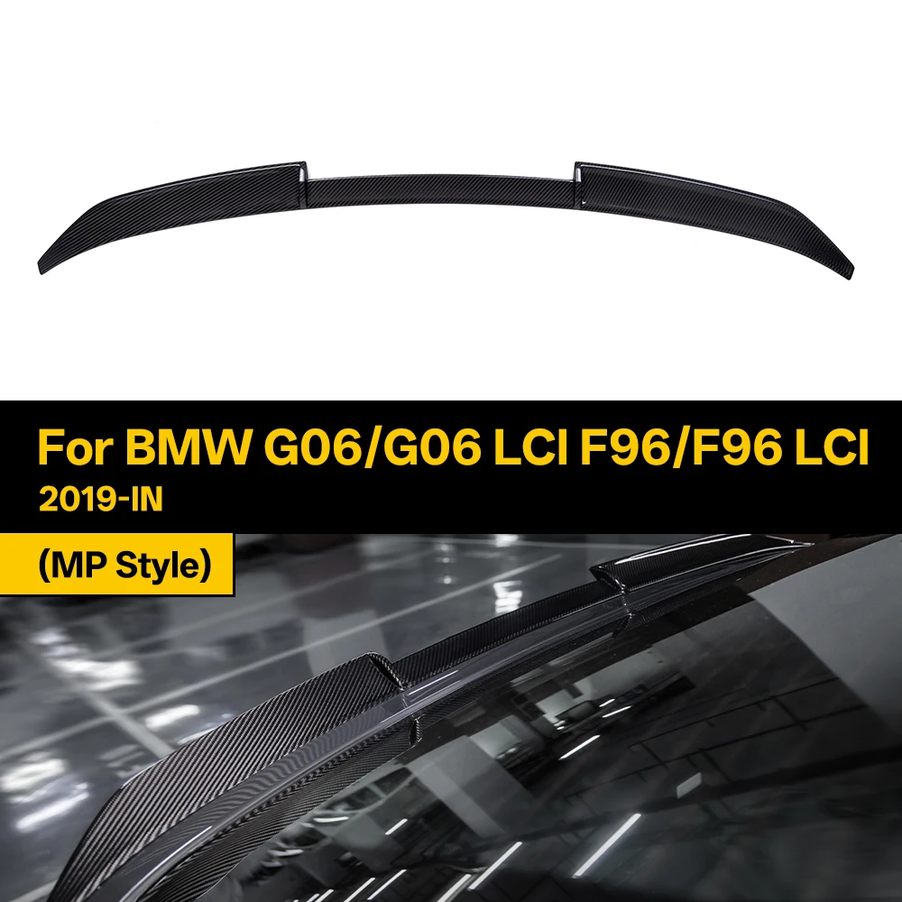 

Automotive Real Dry Carbon Rear Lid Spoiler Boot Wing for BMW G06/G06 LCI F96/F96 LCI 2019-IN MP Style