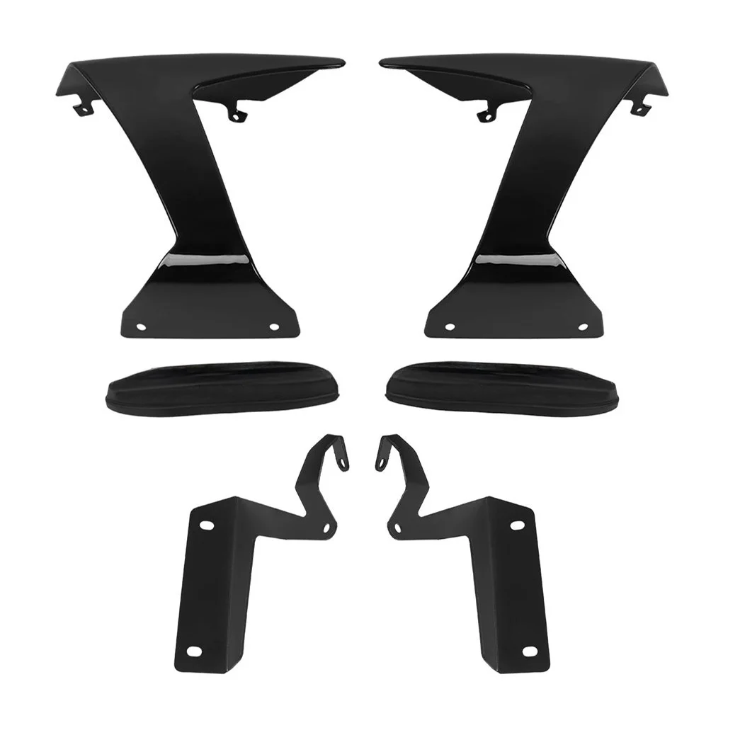 

Подходит для Kawasaki NINJA ZX-6R 24-25 лет, модифицированная боковая панель, фиксированное ветрокрыло, воздухозаборник, дефлектор плавника акулы