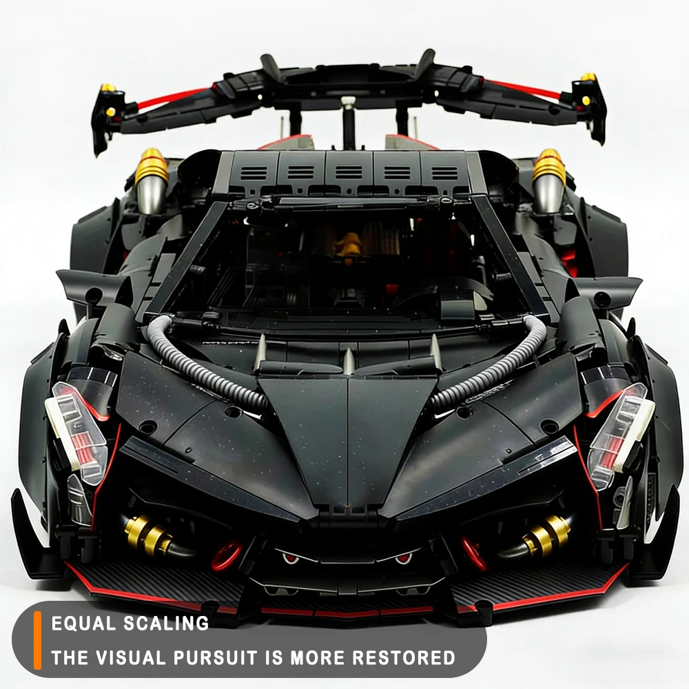 

1:8 Scale Technical Lanbo Sports Car Model Building Block set Big Size Bricks Car Assembly Sets Toys Christmas Gifts For Kids