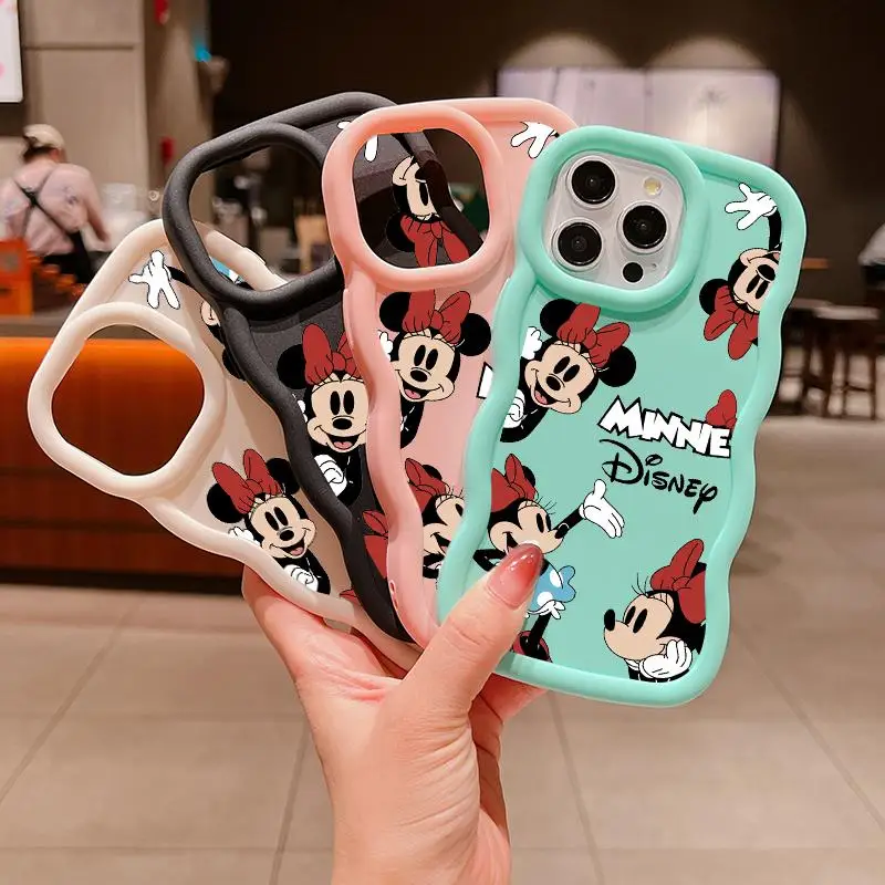 Cute Disneies Mikey Minnie Phone Case For Oppo Realme 5 11 12 C11 C21Y C21 C30 C35 C53 C55 C65 C67 Pro Plus 4G 5G Soft TPU Cover