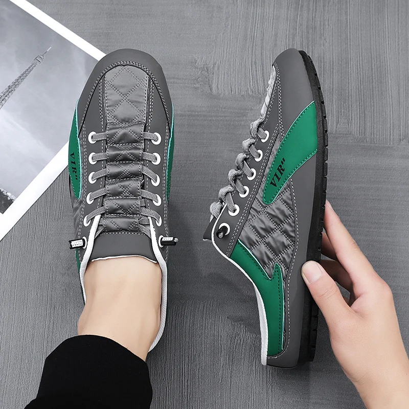 Komfort-Hausschuhe für Herren, weiche Polsterung, leicht und strapazierfähig, für Zuhause und den täglichen Gebrauch. – Detail 9
