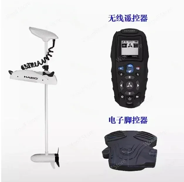 Jacking Machine P65gps Electronic Anchor Propeller Wireless Foot Control Lure Boat Rubber Raft Fishing Boat Outboard Motor