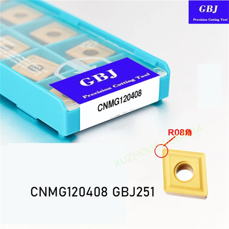 GBJ-CNC CNMG120404 CNMG120408 CNMG120412 GBJ251 CNMG431 432 433 Carbide turning insert High quality