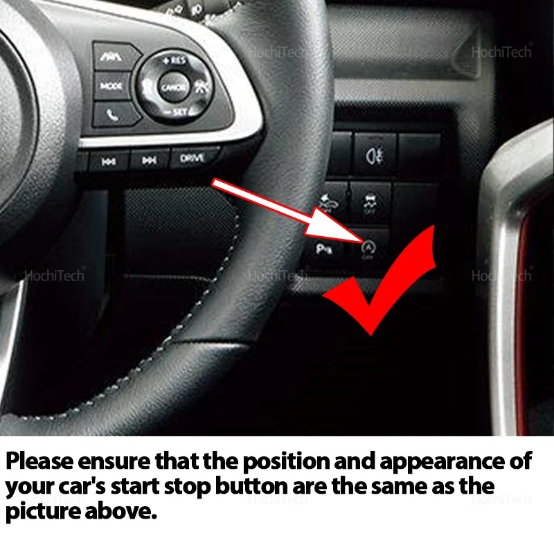 Sistema de partida e parada automática do motor, peças de cabo cancelador de parada e partida de controle para daihatsu rocky a200 2019-2023 2024 2025