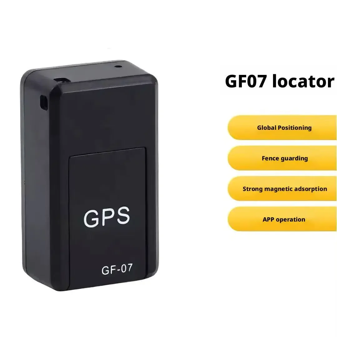 

GF07 Strong Magnetic Wireless GPS Tracker - Anti-theft Locator for Cars & Vehicles Anti-lost Device for Elderly and Kids