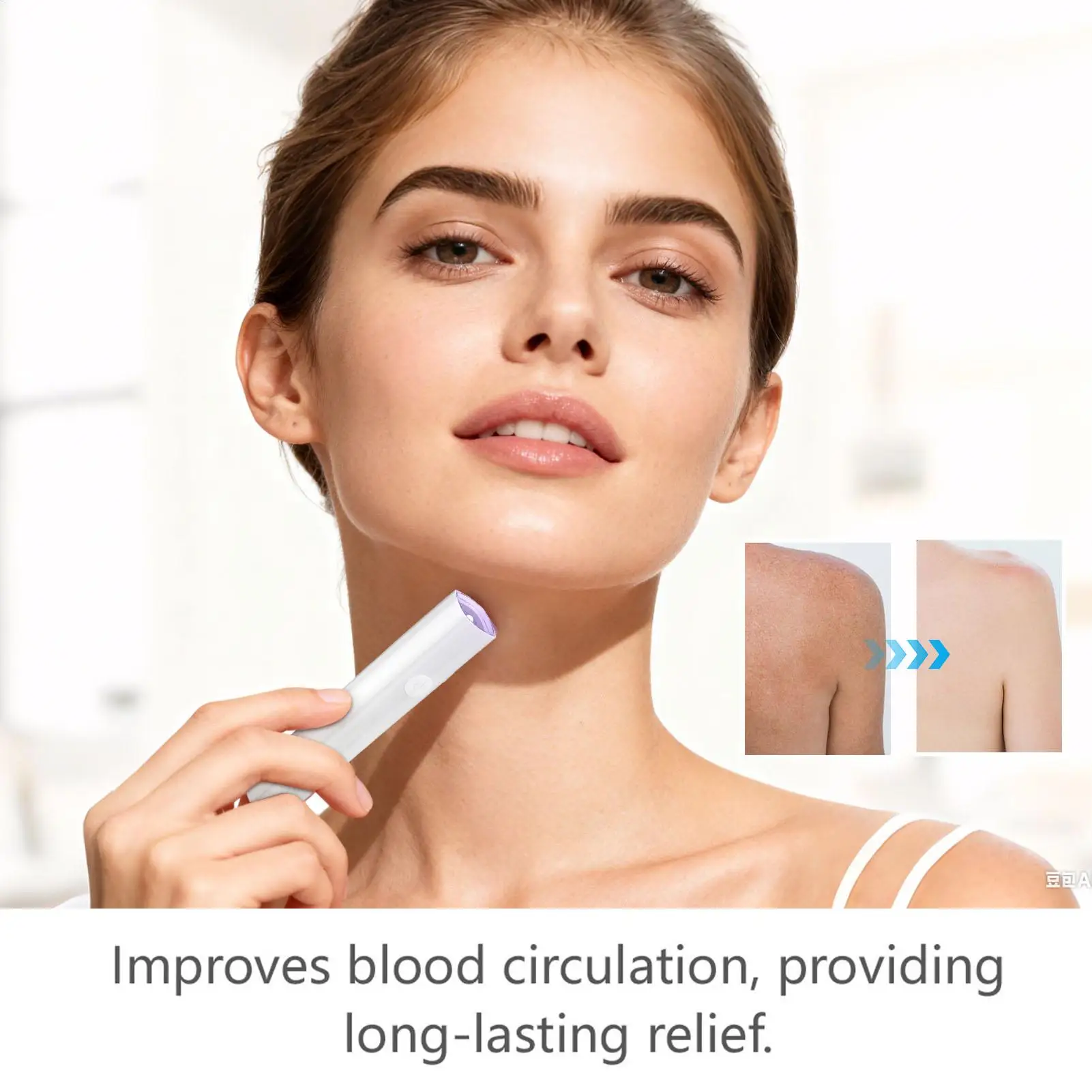 Huidverzorgingspen Draagbare professionele elektrische zachte gezichtsgereedschap Schoonheidspen voor vrouwen Volwassenen Dagelijks reizen Thuiskantoor Gezicht Lichaam