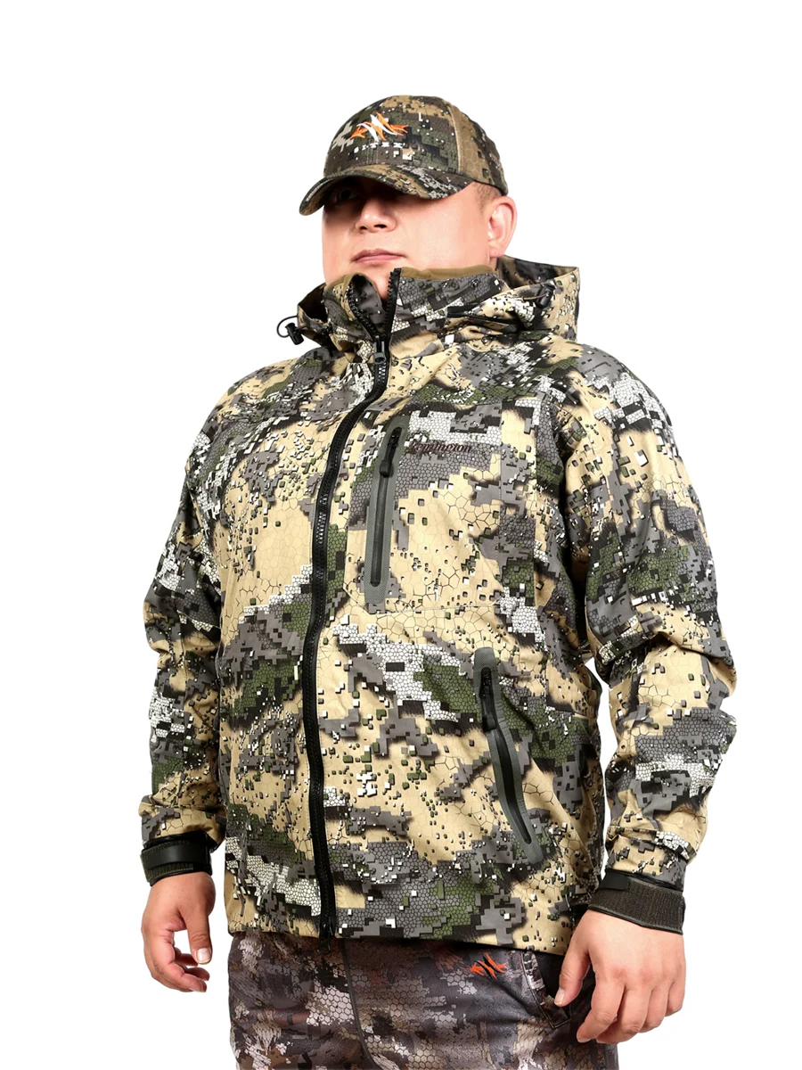 

2020 Hunting suiCamouflage Outdoor Jacket Men Waterproof Hunting Clothes Windbreaker Jacket Coat