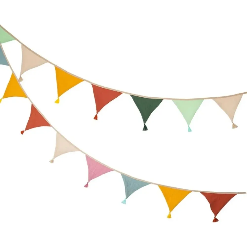 10 szt. Tkaninowe flagi, wielo – Baby Nursery Bunting recenzja i cena