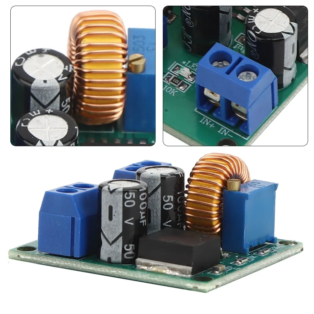 High Power DC to DC Step Up Module 3-35V to 4-40V Step Up Voltage DC Voltage Converter Adjustable Boost Module Power Supply - view 4