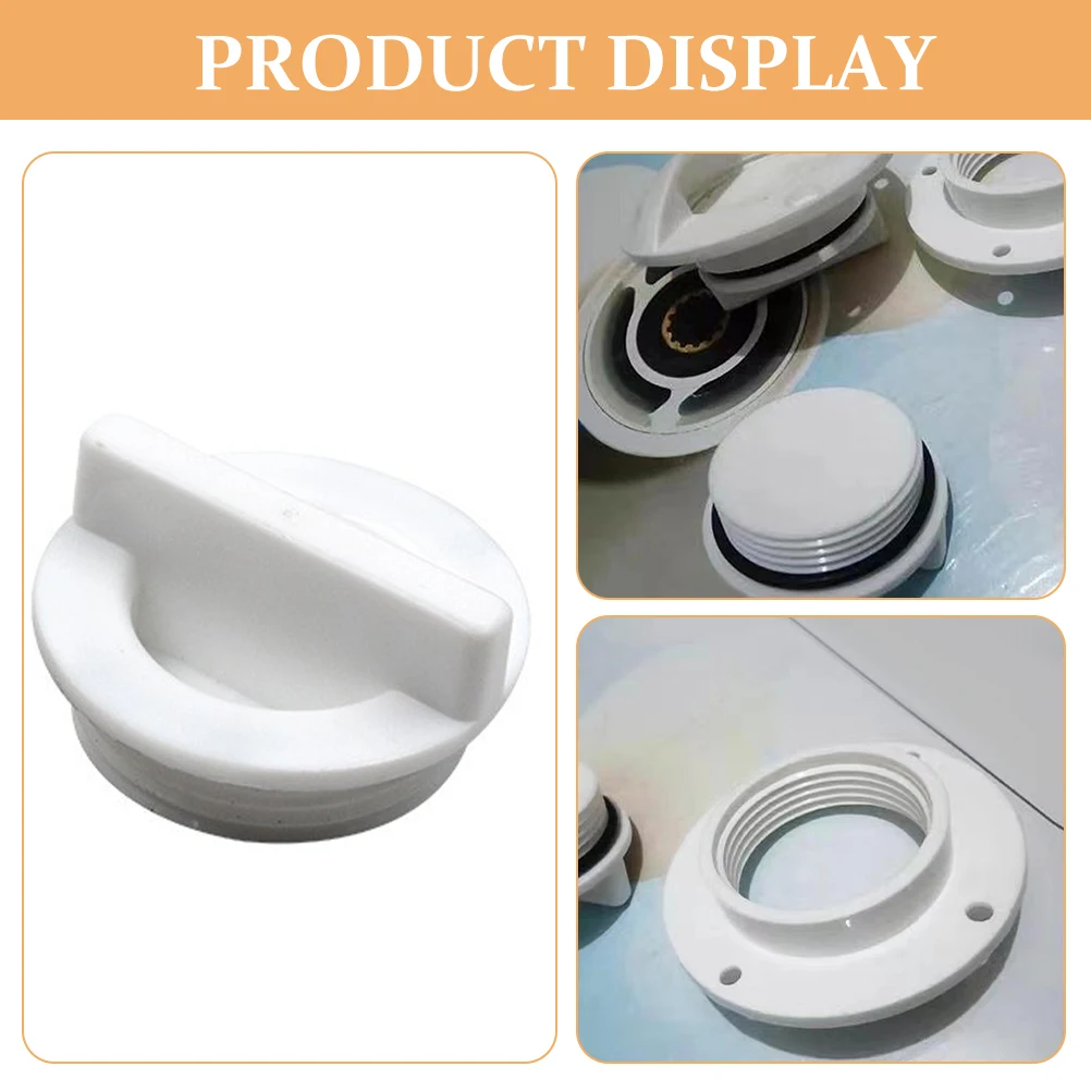 

Hull Drain Valve Accessories Boat Self Bail Scupper Marine Fittings Plastic Deck Self-bailing Ball