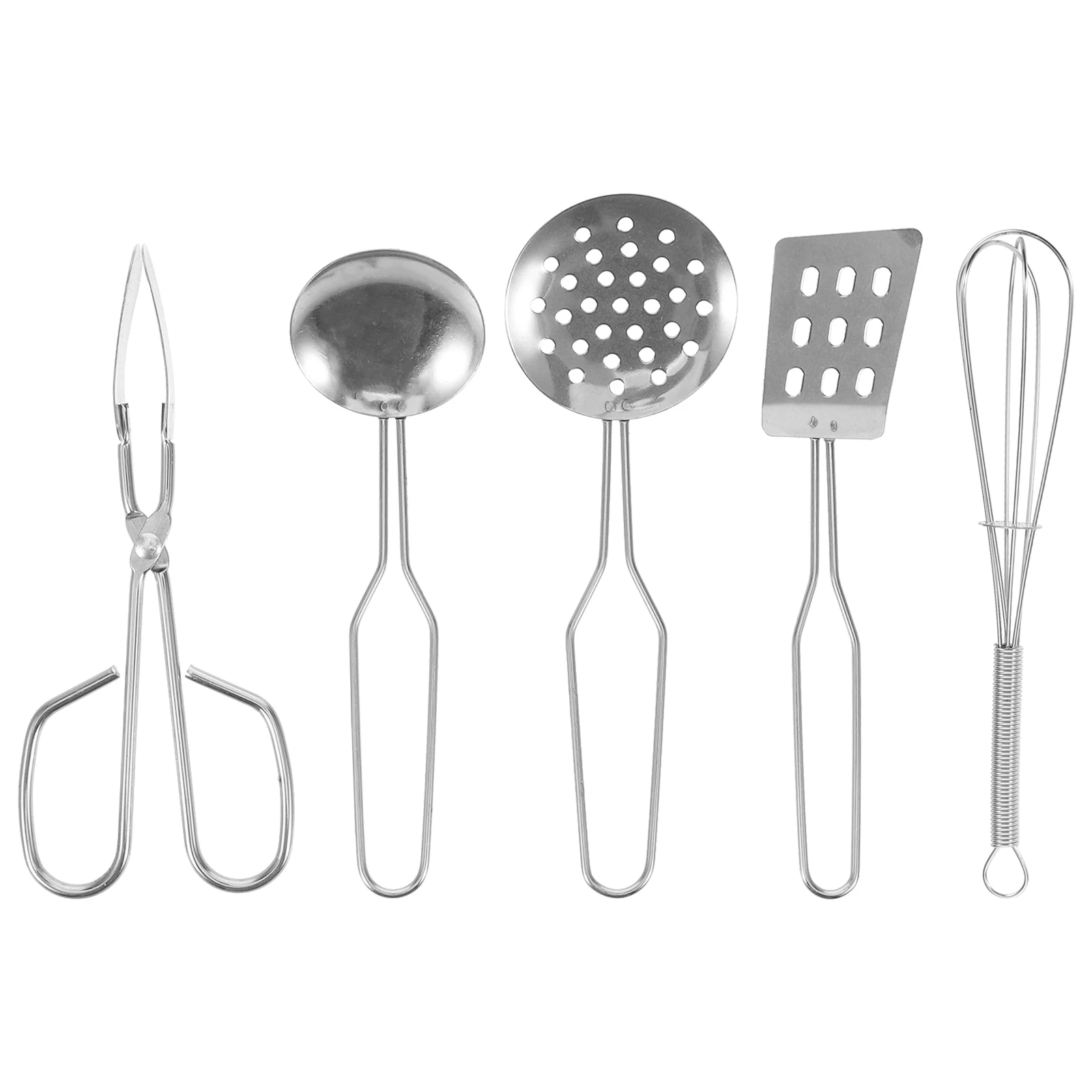 Giocattoli da cucina per bambini Set da gioco per bambini Accessori Strumento Strumenti in metallo Mini utensili da cucina