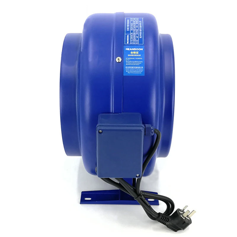 Factory Ventilation Fan Blower 10 Inch Strong Duct Fan Large Suction Low Noise Centrifugal Fan Kitchen Ventilator