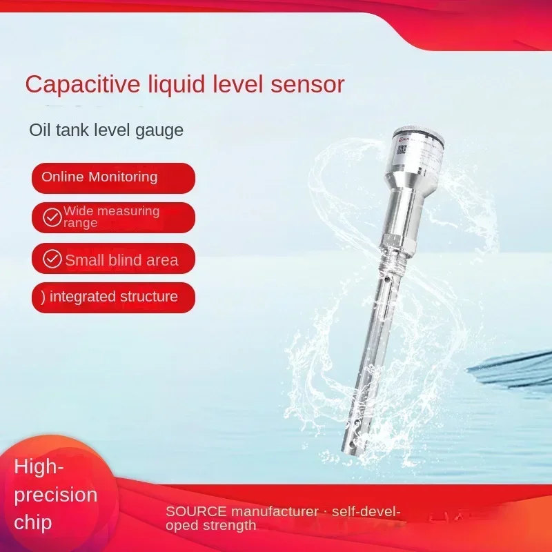 Hot SalesCapacitive Level Transmitter Oil Coolant Fuel Level Sensor