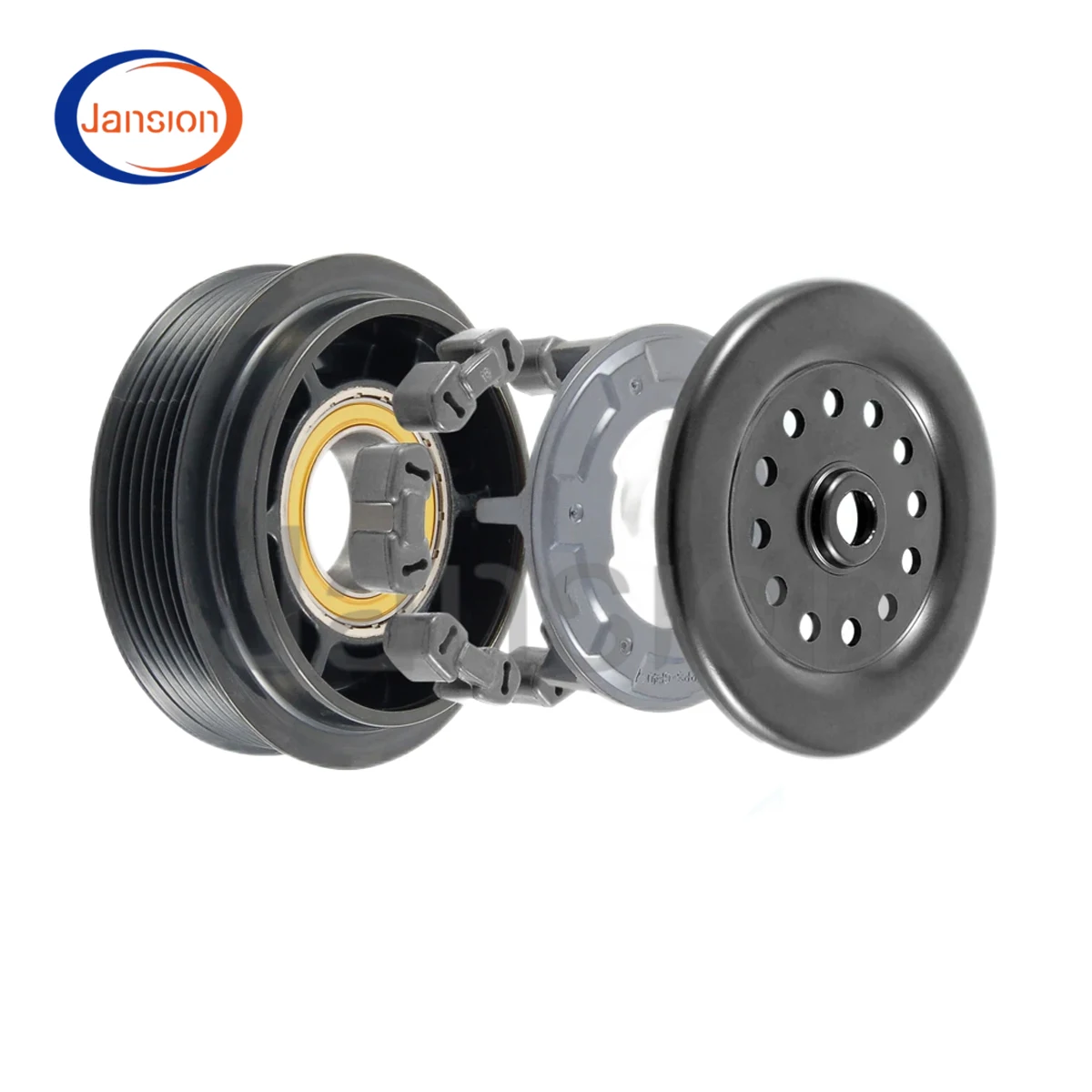 AC A/C Air Conditioning Compressor Clutch Pulley 5SL12C FOR FIAT  GRANDE PUNTO 199 1.3D MULTIJET OPEL CORSA D 55702161 5D3375100