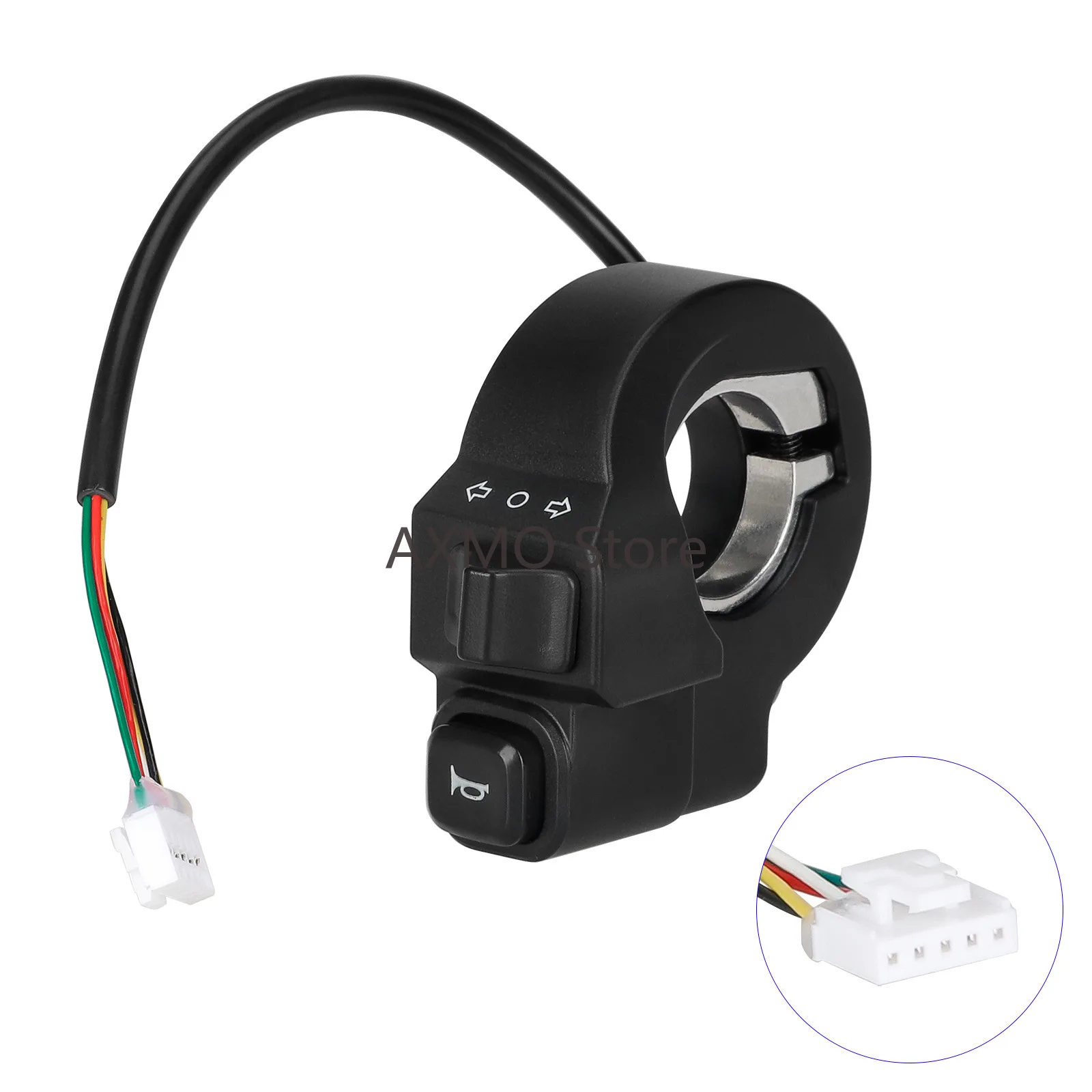 

2In1 Handlebar Switch For Kukirin G4 E-Scooter Horn Turn signal Light Controller Key Switch Accessories