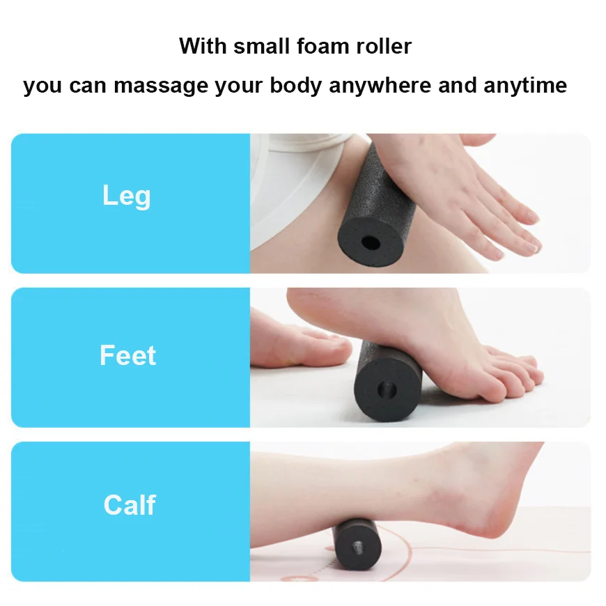 Mini Foam Roller High Density EPP Massage Yoga Roller Pain Relief Fitness Gym Exercise Roller Relaxing Muscle