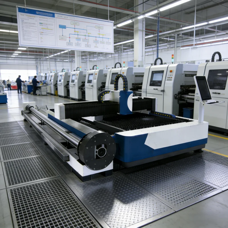 

Sheet Pipe Tube Laser Cutting Machine 3000w Fiber Laser Tube Cutting Machine Dual-use Metal Hot Sale 1500W