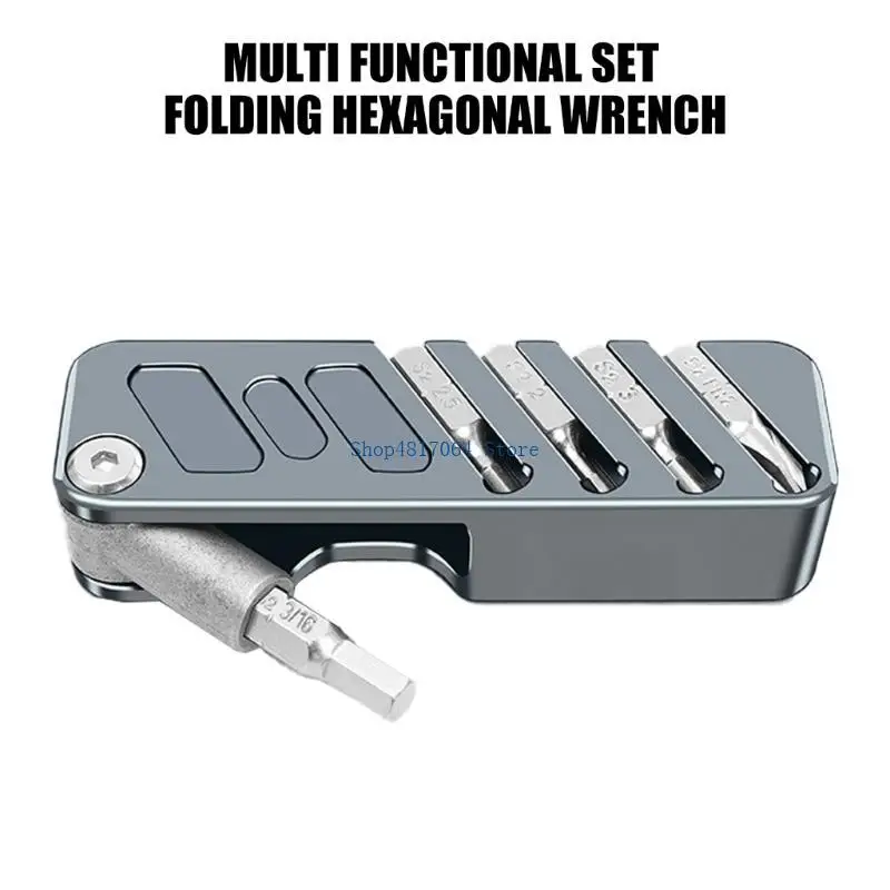 T3LB Foldable Hexagonal Wrench Tool, For Camera Gear Maintenance, Photographers