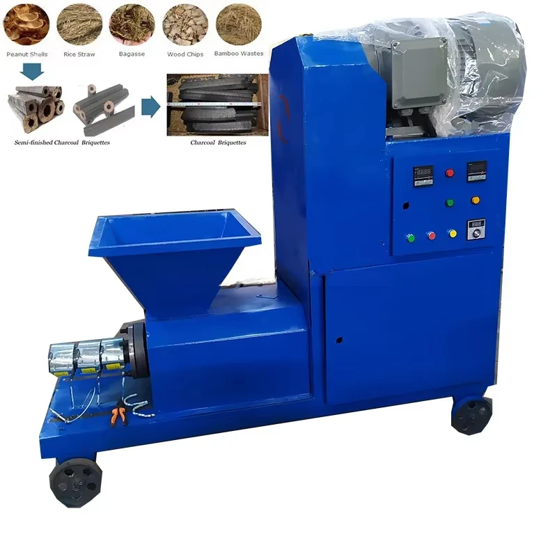 Wood Sawdust Corn Stalk Briquette Press Machine