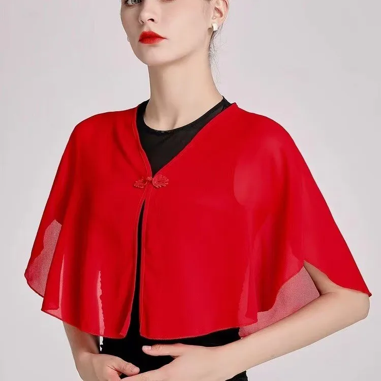 Chal de protección solar para mujer, ropa de verano para usar con un vestido pequeño, ropa de protección solar sencilla y elegante, cárdigan fino, camisola, chaqueta pequeña, cárdigan tipo cover-up, chaqueta tipo shrug para mujer