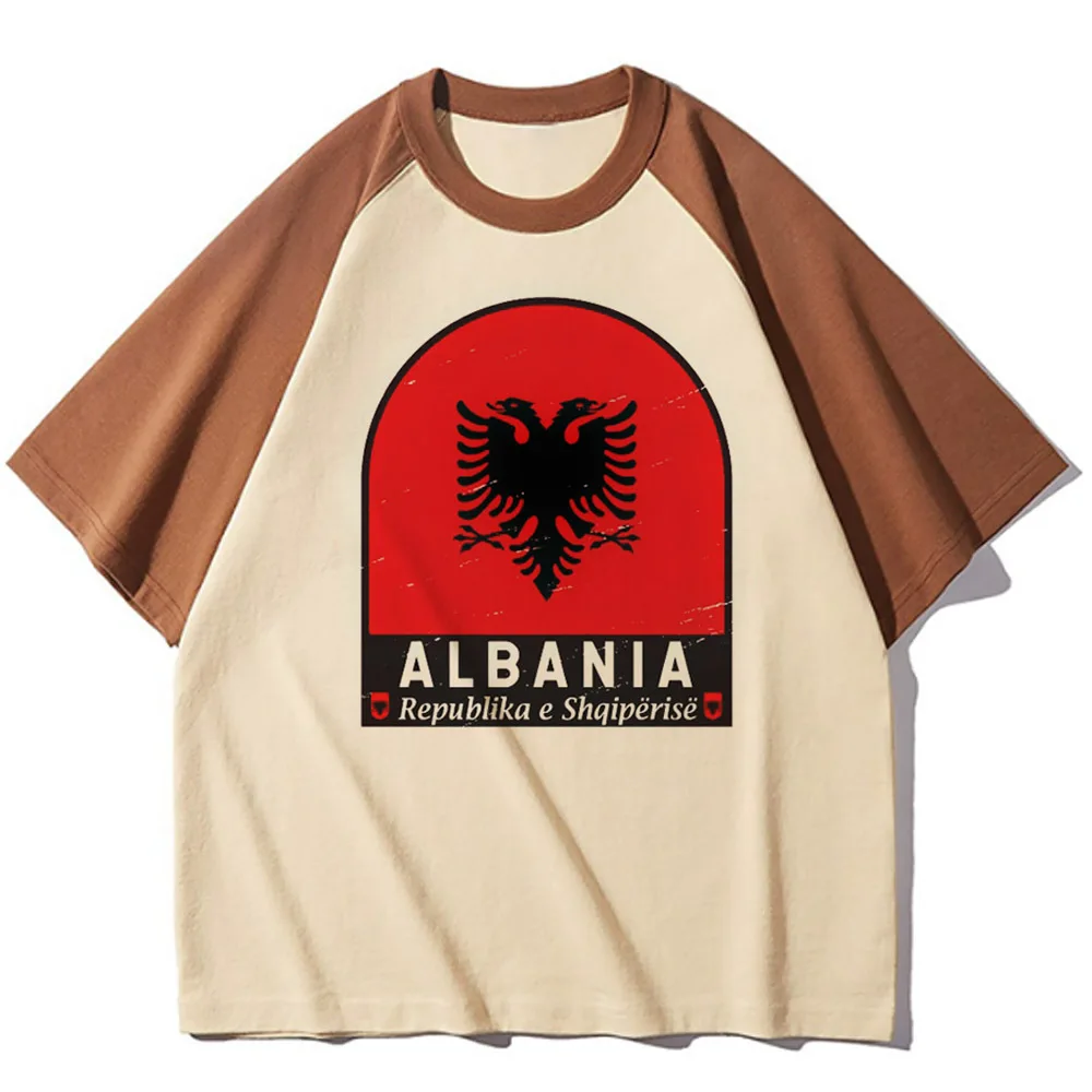 Albania tshirt female Breathable Graphic Digital Gothic Punk 2000s t shirt Gothic Digital 2000s 80s aesthetic anime