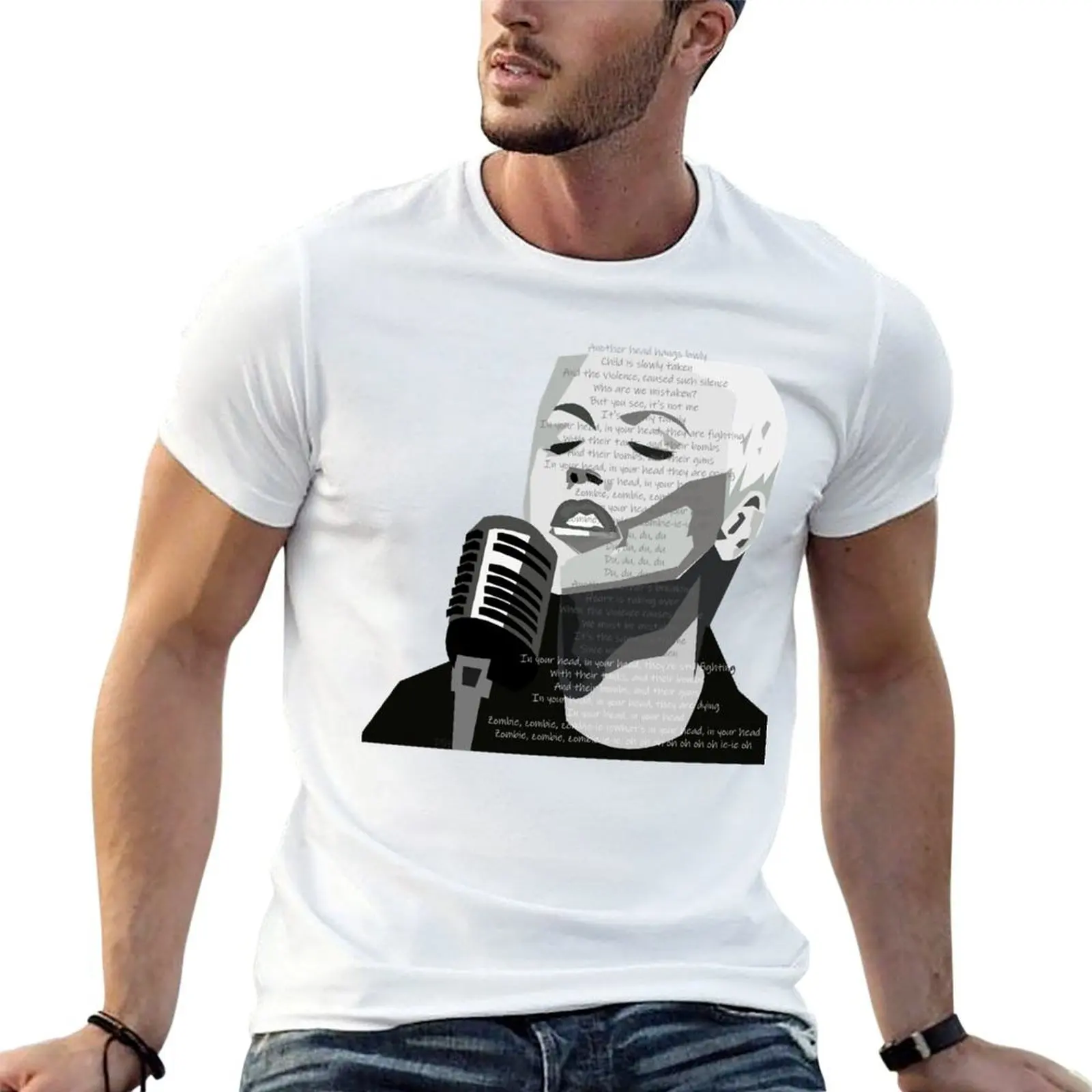 

Dolores O&x27;Riordan. Zombie Lyrics T-Shirt man t shirts graphic anime tshirt T-Shirt