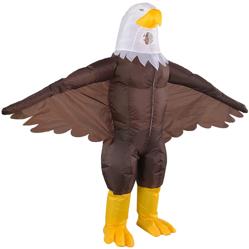 Inflatable Cosplay Costumes Mascot Eagle Full Suit Costume Adult Cartoon Character Outfit Suit Fancy Dress for Party Carnival