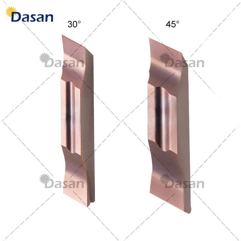 10pcs MGGN MGGN200 MGGN300 MGGN400 R-30 L-30 R-45 L-45 Dasan Carbide Inserts Slot Grooving Blade CNC Lathe Cutter Tool