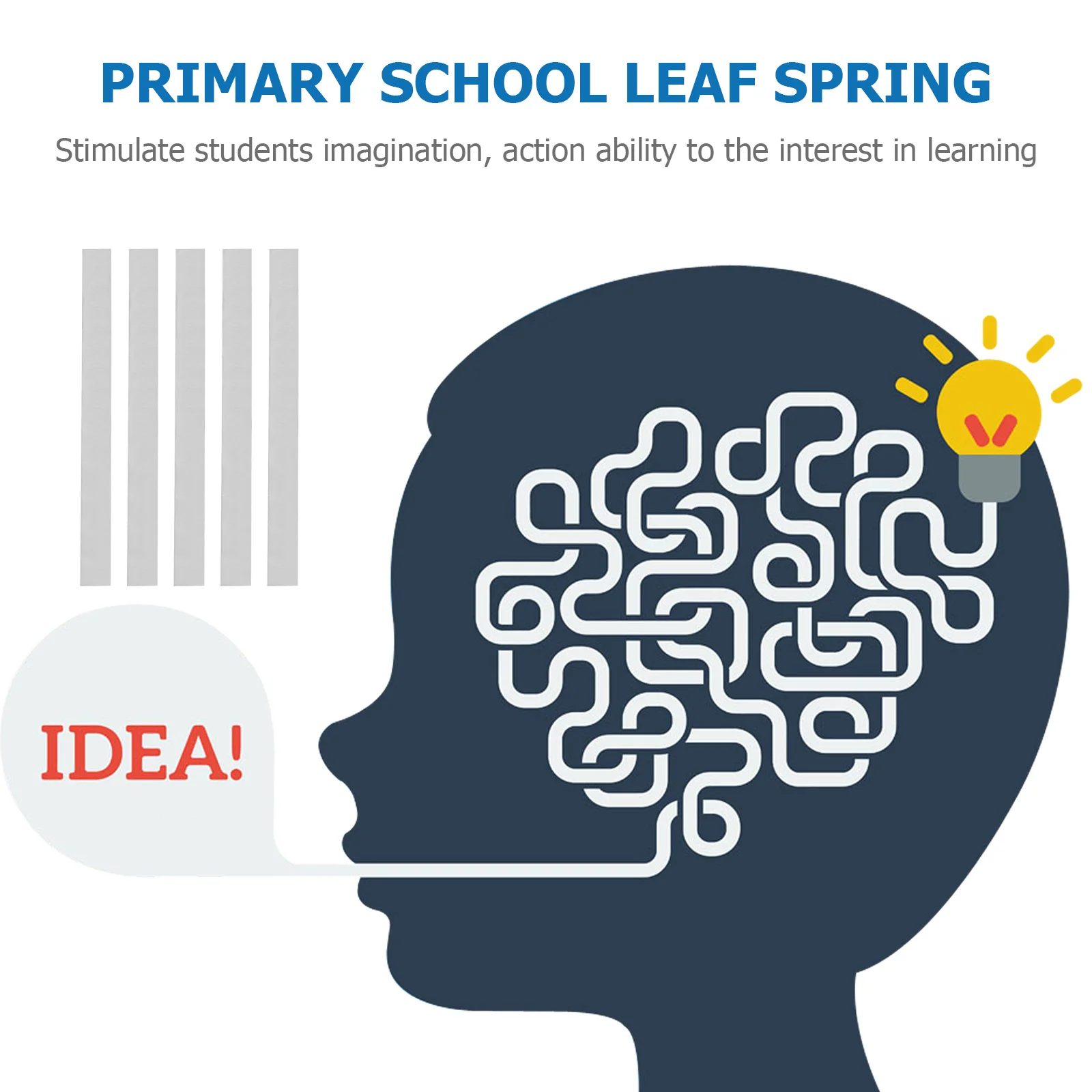 5 Pcs Experiment Equipment Leaf Spring Primary School Students Teaching Apparatus Aids Tool