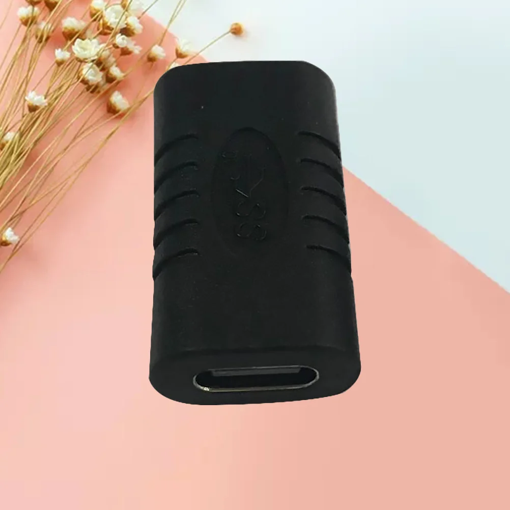 

Usb-C Expansion Adapter Small Size Aluminum Alloy Portable Type-C Adapter For Smartphone Storage Card Extension Female To Female