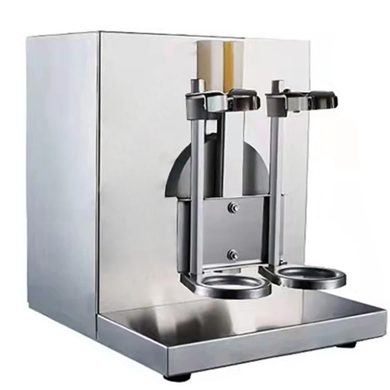 المزدوج كوب شرب شاكر آلة شاي فقاعات عصير الفاكهة مقهى آلة اهتزاز الحليب الشاي القهوة كوكتيل شاكر 110 فولت 220 فولت