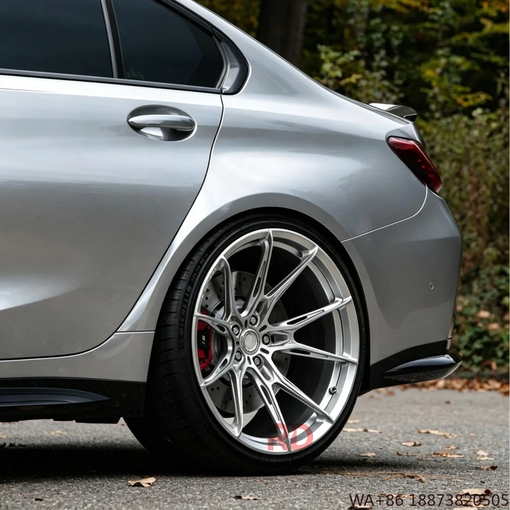 For  5x120 5x112 5x114.3 Alloy Wheels 18 19 20 21 22  Inch  Deep Concave 1-piece Polished Rims Forged Passenger Car Wheels