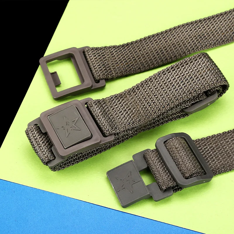 

Men's Belt Outdoor Hunting Metal Tactical Belt Quality Marine Corps Canvas Belt For Men Military Training Hunting Waistband
