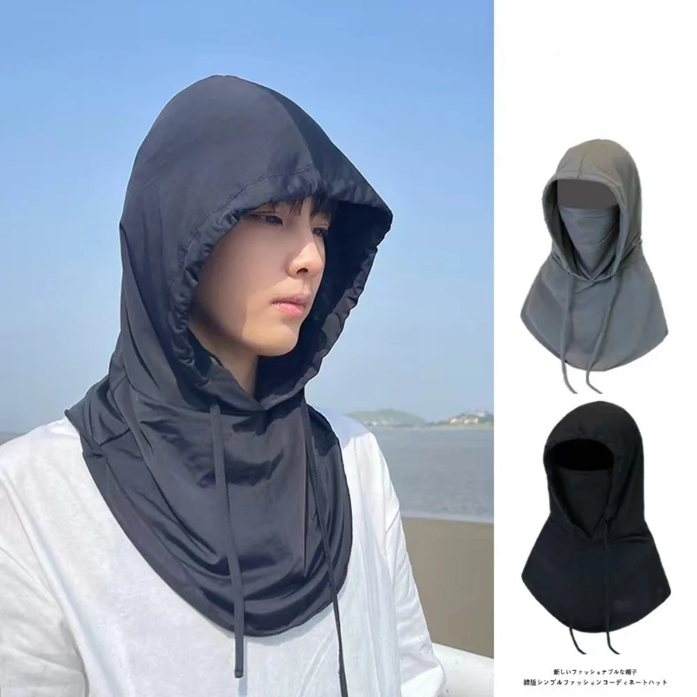 

Anti-UV Full Face Cover New Breathable Shawl Sun Cap Outdoor Hiking Sunscreen Mask Summer