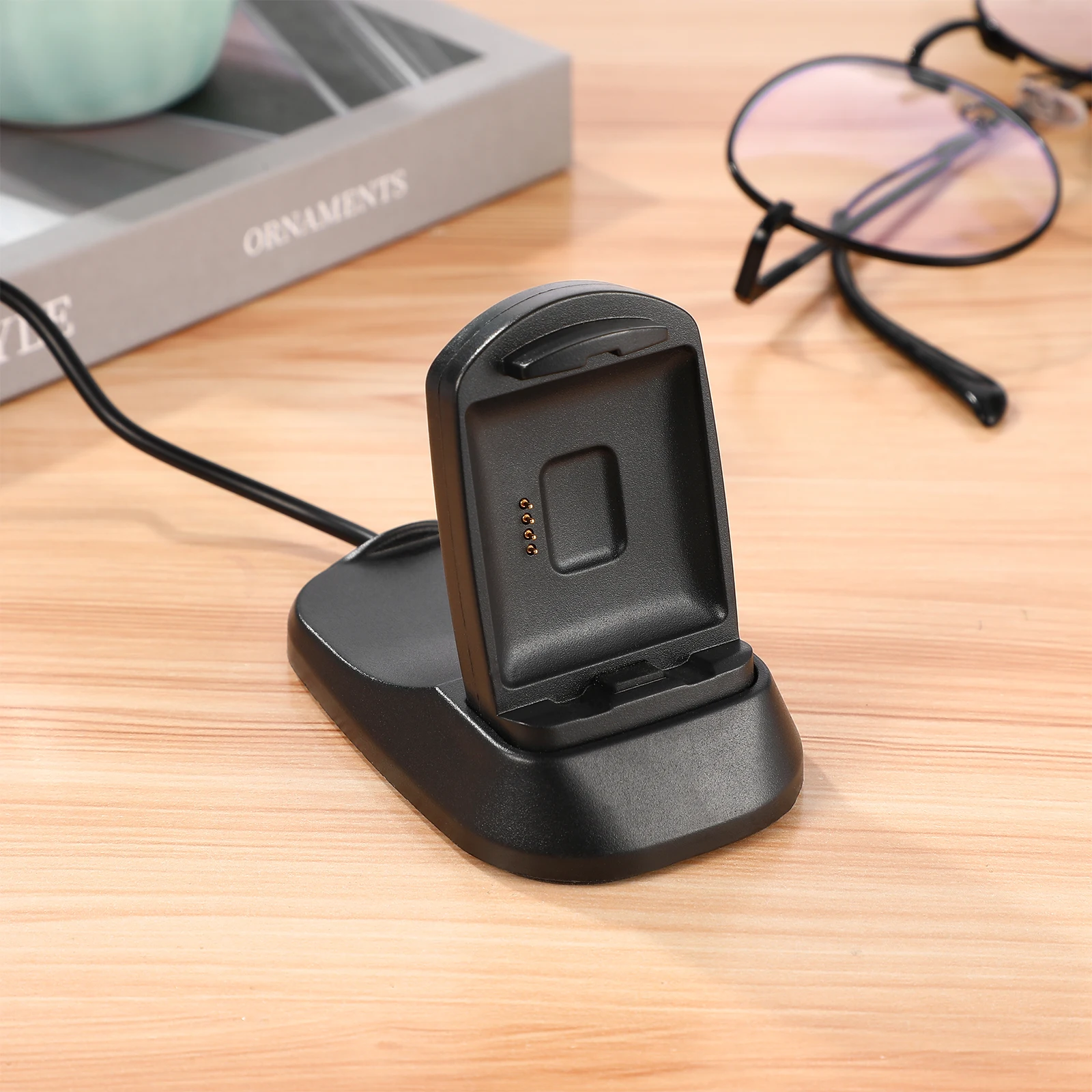 

Replacement Dock Usb Cable Fast Safety Protection Compact Design Charging Stand Holder For Smart Fitness