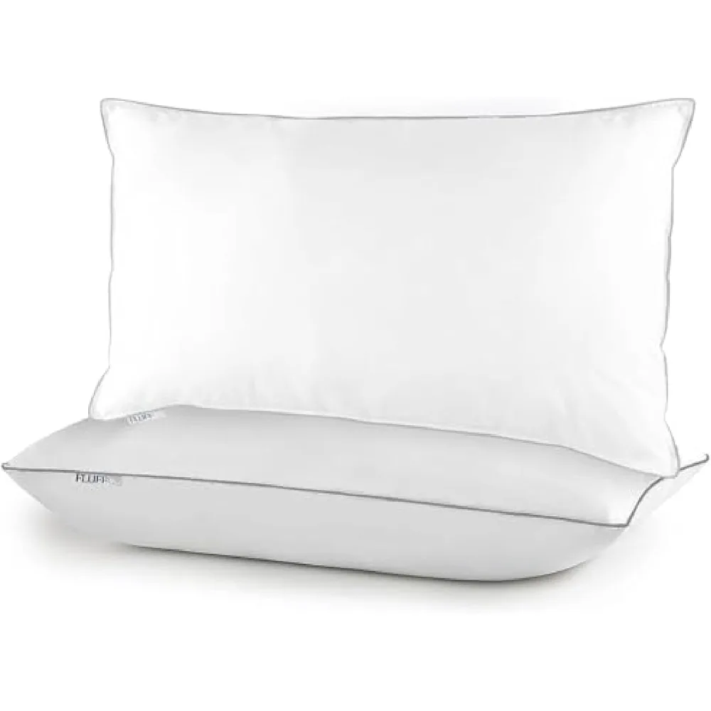 

Альтернативная подушка Zen Down стандартного размера с мягким наполнителем из микрофибры — плюшевая подушка Cloud-Like Comfort для сна по бокам и сзади