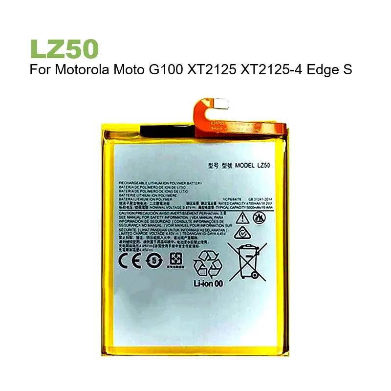 Battery For Motorola Moto G5S G100 G4 G7 G9 G8 G50 G2 G23 G22 G84 G34 G54 Plus 5G XT1791 XT1792 XT1793 HG30 LZ50 GK40 JG40 JT40