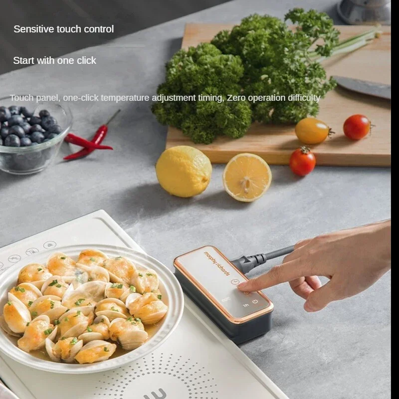 Morfy Keuken Elektrische Voedselwarmer Opvouwbare Warmhoudplaat Houden Voedsel Warm Multifunctionele Isolatieplaat Verwarmend Touchscreen 220V